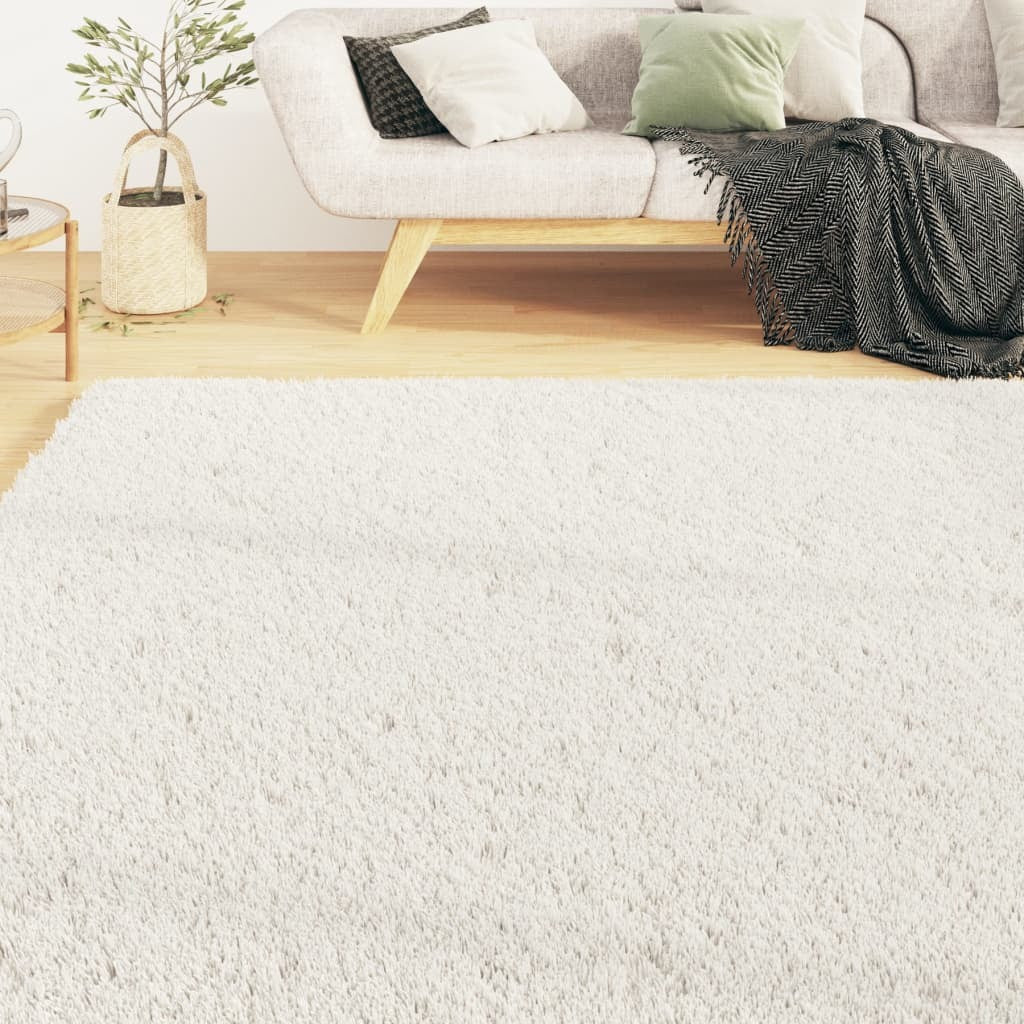Washable Rug Soft Shaggy Cream 63