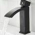 Waterfall Spout Bathroom Faucet, Single Handle Bathroom Faucet 1 Holes