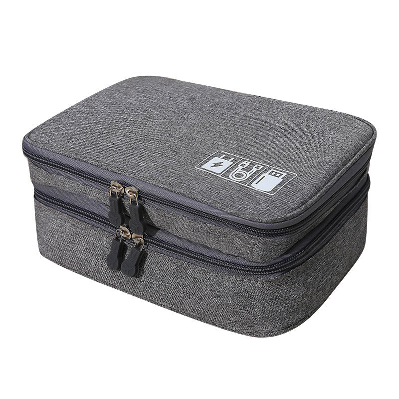 Waterproof Multi-Function Digital Package Headphone Storage Box Cable Organizer Bag USB Storage Bag Cable Cord Organizer Bag Cable Organizer Travel Bag - WoodPoly.com