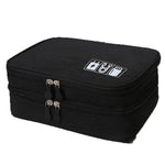 Waterproof Multi-Function Digital Package Headphone Storage Box Cable Organizer Bag USB Storage Bag Cable Cord Organizer Bag Cable Organizer Travel Bag - WoodPoly.com