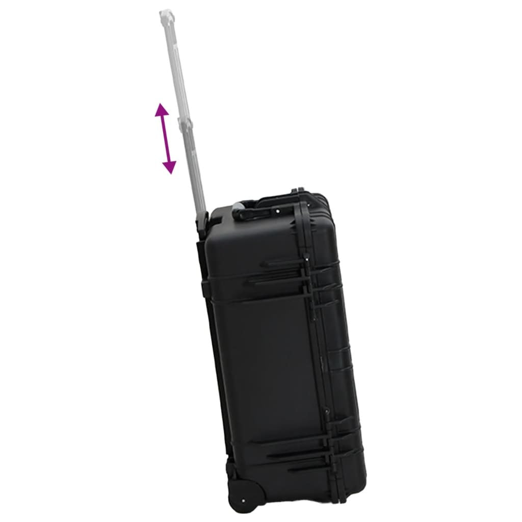 Wheeled Flight Case Black 22.8