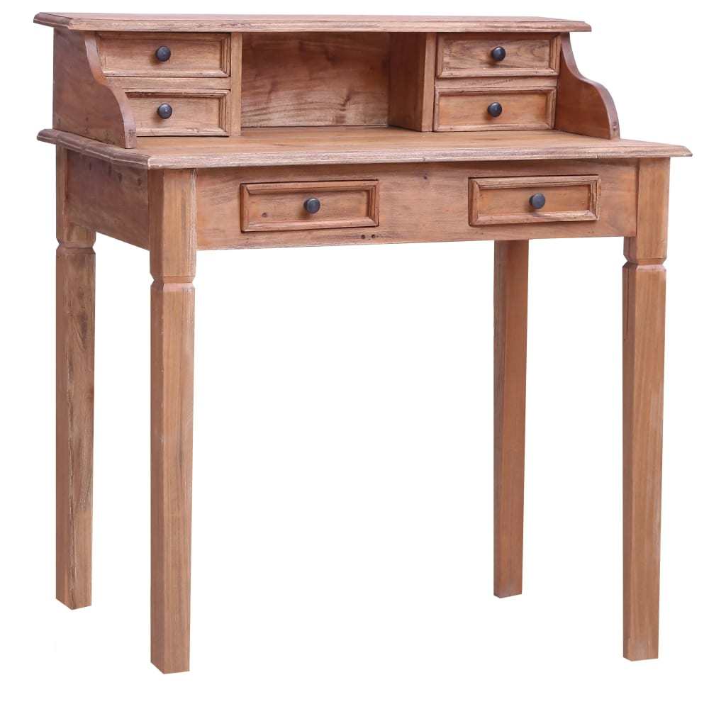Writing Desk with Drawers 35.4