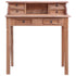 Writing Desk with Drawers 35.4"x19.7"x39.8" Solid Reclaimed Wood