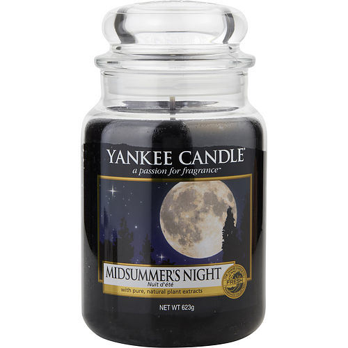 YANKEE CANDLE by Yankee Candle MID SUMMER NIGHT SCENTED LARGE JAR 22 OZ - WoodPoly.com